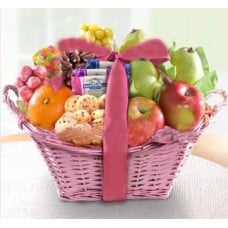 Fruits and Gourmet Basket