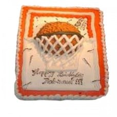 Basket Ball Cake (10 X 14)
