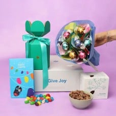 Green Birthday Bouquet Gift Hamper