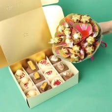 Donut and Bouquet Gift Pack