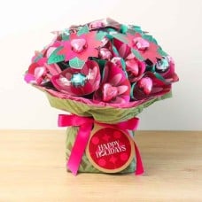 Poinsettia Bouquet Deluxe