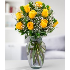 Dozen Yellow Roses