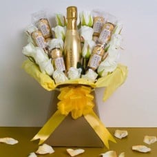 Ferrero Rocher and Bottega Prosecco Bouquet