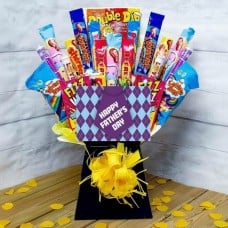 Fathers Day Giant Retro Sweet Bouquet