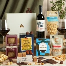 Red Wine and Vegan Treats Hamper