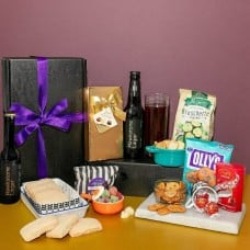 Hawkstone Lager And Snacks Hamper