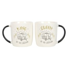 King and Queen Of The Caravan Mugs