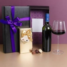 Red Wine And Chocolate PicBox Hamper