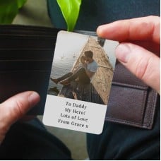 Personalised Photo Upload Wallet Card