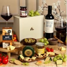 Gourmet Cheese and Wine Gift Box