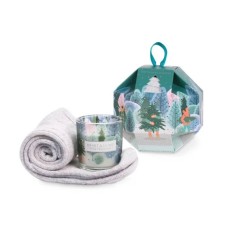Heart & Home Candle & Cosy Socks Gift Set