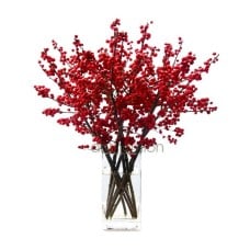 6 Cheerful red ilex | VASE IS NOT INCLUDED