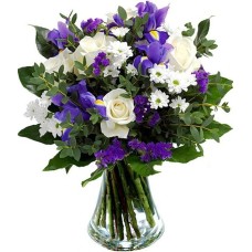 Blue and white bouquet (Basic)