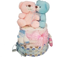 Diapercake For Newborn Twins