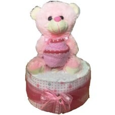 Diapercake In Pink Base
