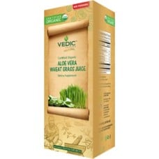 Aloe Vera Wheat Grass Juice (Organic)