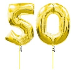 50 Supershape Numbers (Gold)