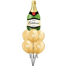 50th Anniversary Champagne Bouquet