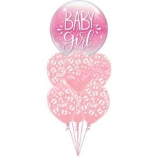 Baby Girl Bubble Bouquet
