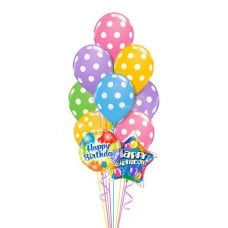 Big Birthday Polka Dots Bouquet
