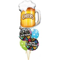 Beers + Cheers Happy Birthday Bouquet