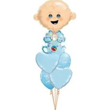 Cute Baby Boy Balloon Bouquet