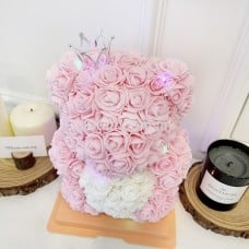 Pink Rose Bear