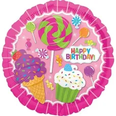 Sweet Shop Birthday Standard Foil Balloon