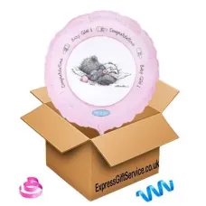 Baby Girl Congratulations Balloon