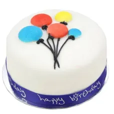 Birthday Balloons Cake
