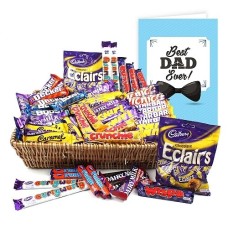 Dad Cadbury Chocolates Basket