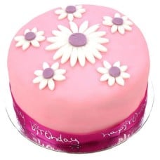 Daisy Celebration Cake (7 Inch Daisy Celebration Cake)