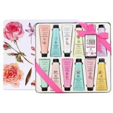 Floral Hand Butter Tubes Tin Set