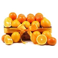 Orange Fruit Basket