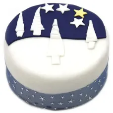 Christmas Classic Cake (7 Inch Christmas Classic Cake)