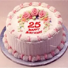 Pink Birthday Cake