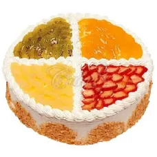 Four Color Fruits Cake