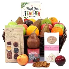 Thank You Teacher Fruit Toast Hamper