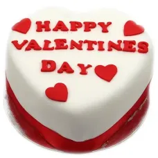 Happy Valentines Day Cake (7 Inch Happy Valentines Day Cake)