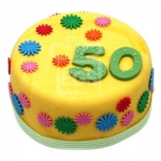Buttercup Birthday Cake (7 Inch Buttercup Birthday Cake)