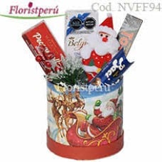 The favorite of Santa Cilindrical Box