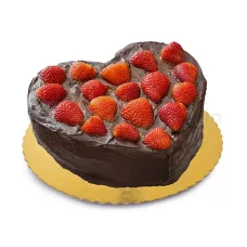 Torta Cuore e Fragole
