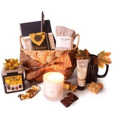 Cozy Office Essentials Basket