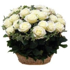 Love Is In Bloom Flower Basket