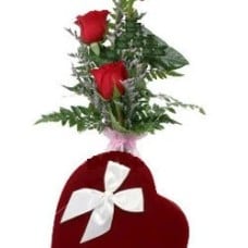 Rose Trio and Chocolates