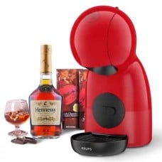 Coffee Machine and Cognac Indulgence Gift Set
