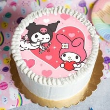 Kuromi i My Melody Cake (Small)