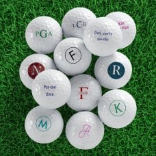 Personalized Golf Balls (Different Messages(Set of 6))