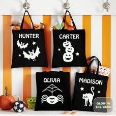 Super Spooky Halloween Glow In the Dark Treat Bags
