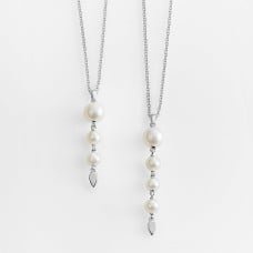 Motherhood Pearl Drop Necklace